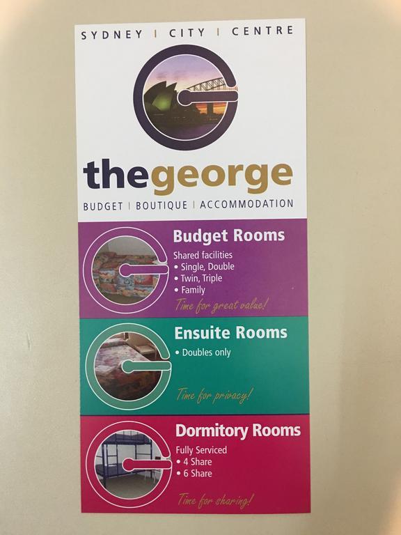 The George Street Hotel Sydney Eksteriør billede