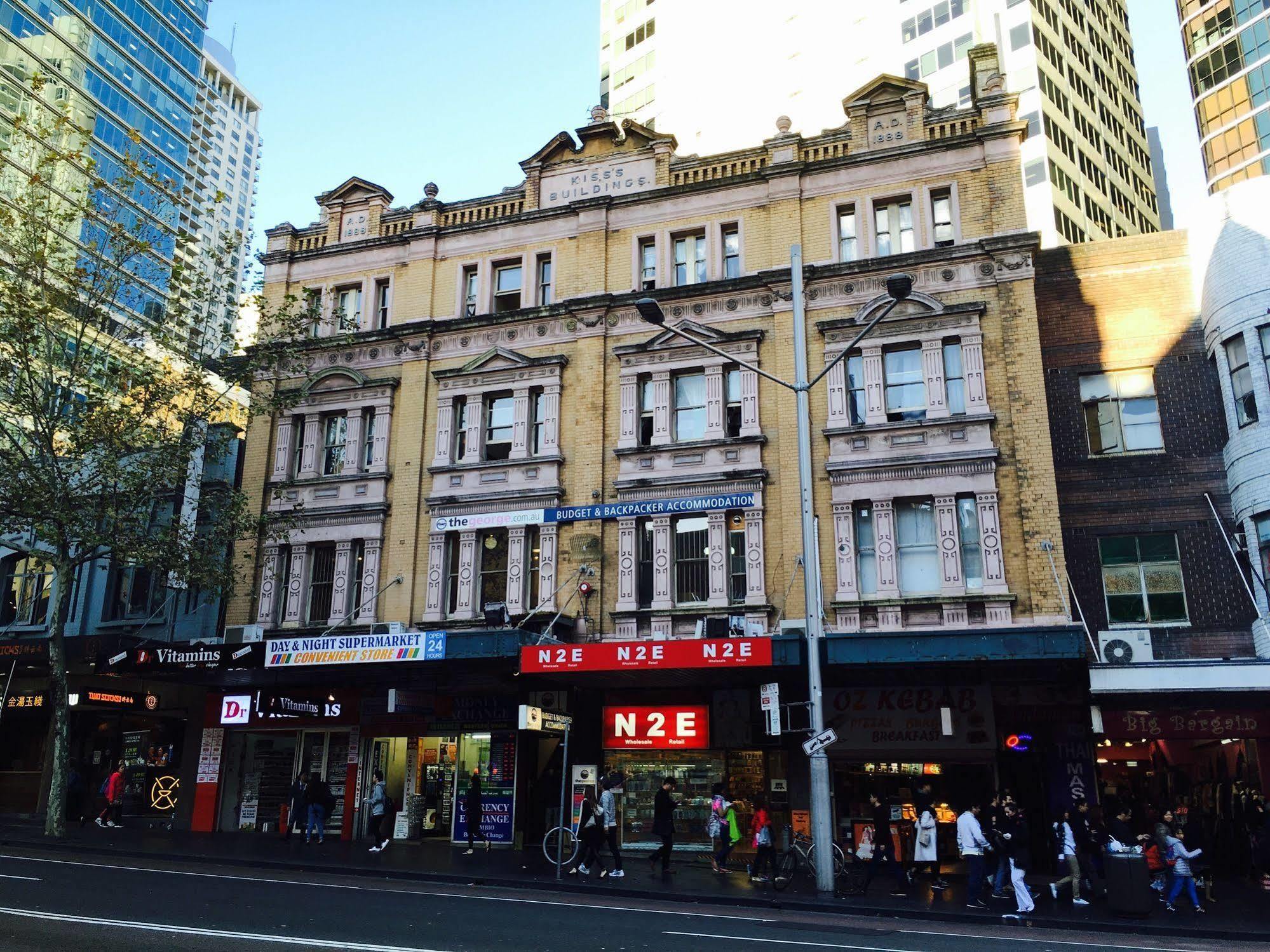 The George Street Hotel Sydney Eksteriør billede